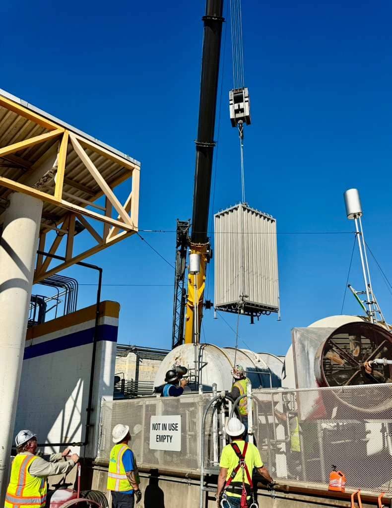 Compressor Skid Removal
