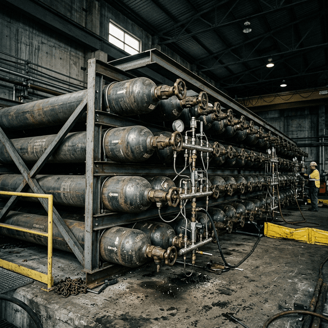 CNG Storage Tank Removal